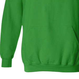 Sudadera con Capucha AKA 1908 Ivy, Sudadera de Forro Polar Premium, Ropa Personalizada para Hermandades Griegas, Color Verde Kelly y Rosa para Mujer - Product Image 4