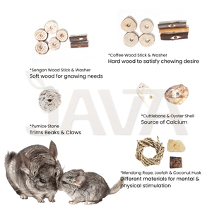 Juguetes para Mascotas Pequeñas, Juguetes para Hámsteres y Conejos, Juguete Creativo Mixto para Mascotas Jóvenes - Product Image 2