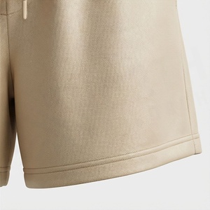 Women's 2 Piece <b>Knitted</b> Solid Color Loose Fit Crew Neck Short Sleeve T Shirt and Above Knee Shorts <b>Set</b> Casual Spring Summer Wear - Product Image 6