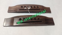 Pick Gitar Bass Baja Rosewood Berkualitas Tinggi Portabel, Bagian Penting Termasuk Penyetel Gitar dan Bridge untuk Instrumen Senar