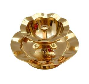 Table Diya Nanda Akhand Jyoth en laiton pur - Product Image 4