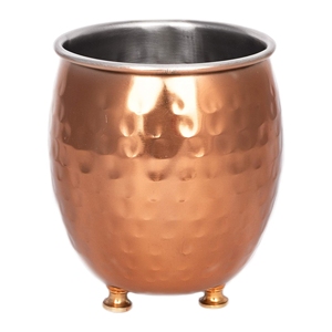 Juego de 2 Macetas Pequeñas de Cobre Martillado Estilo Mule Mug, Decoración Ecológica para Jardín Interior/Exterior, Hogar, Oficina, Escritorio, Mesa - Product Image 4