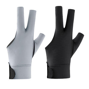 Billiard Snooker Glove 3 Finger Pool Glove For Left Hand Durable Stitched Snooker Cue Sport Glove Popular Sizes Color Available - Product Image 1