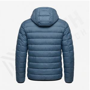 Chaqueta acolchada de secado rápido con cuello levantado para hombre, diseño de estilo callejero para exteriores de invierno, decorada a bajo precio, hecha en Pakistán para hombre - Product Image 3