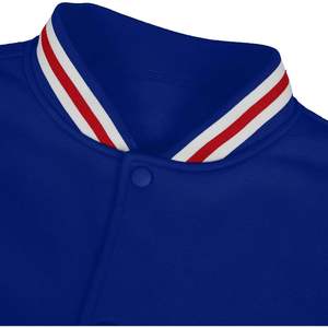 Chaqueta Varsity de Invierno para Hombre con Logotipo Personalizado, Chaqueta de Béisbol Informal para Exteriores, de Forro Polar Transpirable y Resistente al Viento, de Alta Calidad y a la Moda - Product Image 4