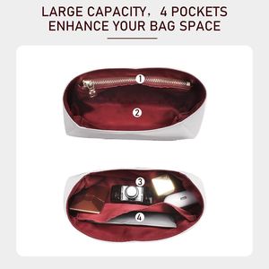 Set di 2 Organizzatori Leggeri in Carta Dupont per Borse da Donna - Inserti Modellanti per Borse Compatibili con P Purse - Product Image 2