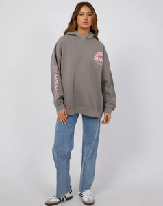 Sudadera con Capucha Oversize de Hombros Caídos con Estampado 3D Personalizado para Mujer, 100% Felpa Francesa, Estilo Holgado Urbano - Product Image 2