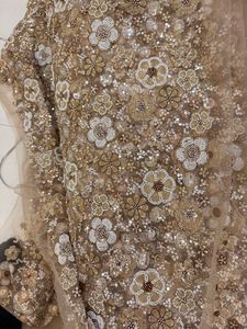 <b>Top</b> Demanded Handwork Beads Tulle Fabric For Luxury Bridal Gowns Wedding Dresses Evening Wear And Party Dresses for Sale - Product Image 1