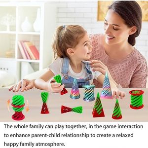 3 Paquetes de Fidget Spinners Imposibles en Forma de Cono y Espiral, Divertidos Spinners de Pirámide Imposible para Aliviar el Estrés - Product Image 3
