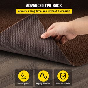 Tappeto Marino Impermeabile Marrone Scuro 6 X 18 ft, per Interni/Esterni, Rivestimento per Barche - Product Image 4