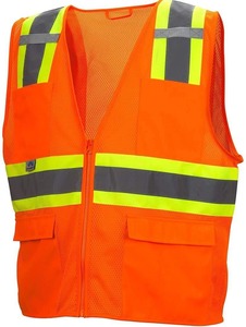 Chaleco de Seguridad Reflectante, Talla Única, para Tráfico y Construcción, Resistente, de Alta Calidad - Product Image 3