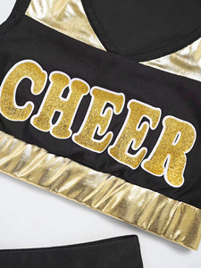Tenues de cheerleading personnalisées avec logo, vêtements de performance athlétique haut de gamme, fabricant OEM, directement de l'usine pour les acheteurs internationaux - Product Image 4