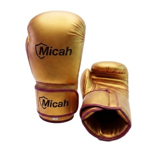 Gants de boxe d'entraînement personnalisés en cuir PU Micah Corporation avec fermeture Velcro et support de poignet pour adultes – Performance et sparring - Product Image 6
