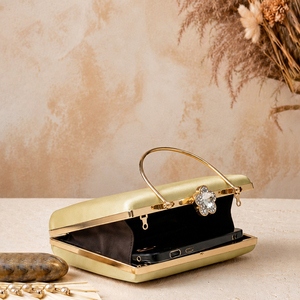 Pochette élégante ornée de palmiers et d'éléphants majestueux pour femme – Idéale pour les soirées et les occasions festives - Product Image 5
