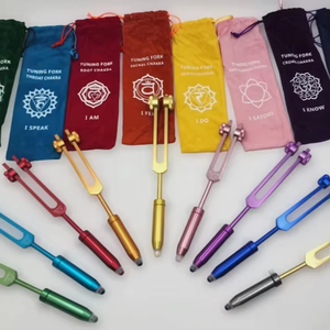 Juego de Diapasones Premium de 0.25 Hz Afinados Profesionalmente, Juego de 9 Chakras - Product Image 1