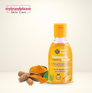 Suero de Cúrcuma de Marca Privada Enriquecido con Extracto de Cúrcuma, Ácido Kójico Dipalmitato, Extracto de Regaliz, Extracto Glicólico AHA - Product Image 3