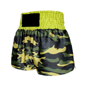 Pantalones Cortos de Boxeo y MMA Unisex para Hombre y Mujer, Logotipo Personalizado, Ropa de Lucha de Artes Marciales de Poliéster para Muay Thai - Product Image 2