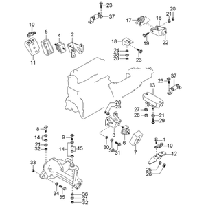 Pièces et accessoires automobiles et camionnettes neuves Sportage 0K01139980 - Product Image 2