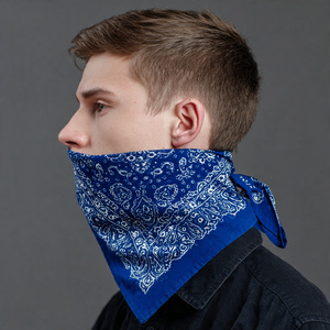 Pañuelo Cuadrado de Algodón 100% para la Cabeza, Estilo Hip Hop, Nueva Moda, Bandana Suave - Product Image 4