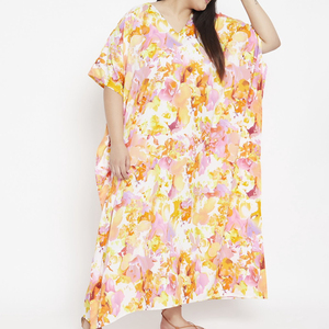 Vestido de Noche Kaftan Holgado de Estilo Relajado, Talla Grande, el Más Vendido - Product Image 4
