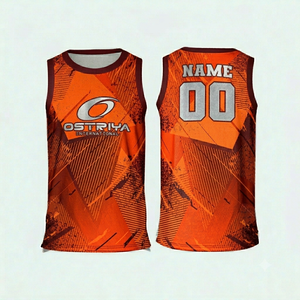 Conjuntos de Camisetas de Baloncesto de Alta Calidad con Estampado por Transferencia Térmica, Personalizables OEM, Antibacterianas, con Logotipo Frontal, de Secado Rápido y Ligeras para Hombre - Product Image 5