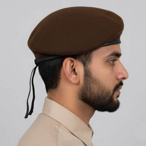 หมวกเบเร่ต์สไตล์ภาพพิมพ์คุณภาพสูงแบบกำหนดเอง - แฟชั่นใหม่ หมวกกีฬาขนสัตว์ ระบายอากาศได้ดี เหมาะสำหรับทุกฤดูกาล สำหรับผู้หญิง - Product Image 3