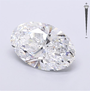Diamante Cultivado en Laboratorio con Certificación IGI, Corte Oval Brillante de 4.06 CT, Color D, Claridad IF, CVD LG 778649083, ROYAL GEMS, Super Joyería - Product Image 3