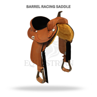 Selle de barrel racing, selle d'équitation, équipement équestre