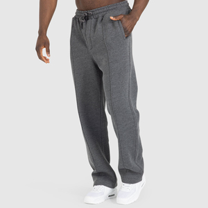 <b>Men</b> Polyester Stretch <b>Sweat</b> <b>Pants</b> Breathable Quick Dry Fleece Casual Joggers OEM ODM Wholesale Supplier Factory Premium <b>Pants</b> - Product Image 2