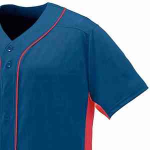 Nueva Camiseta de Béisbol Personalizada al por Mayor, Uniforme Masculino con Cuello en V, Camiseta de Béisbol con Botones - Product Image 5