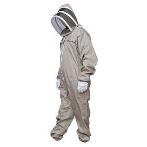 Velo de Protección Ventilado y Extraíble de Algodón para Mantenerse Seguro Contra Abejas, Trajes de Apicultura para Apicultores - Product Image 1