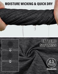 Chemise de golf pour homme, polos à séchage rapide, manches courtes, t-shirts performants anti-transpiration, chemises de travail à col - Product Image 4