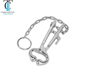 Veterinary Bull Nose <b>Holder</b> Adjustable Reusable Premium Quality Stainless Steel Bull <b>Control</b> Instrument TARIQ CRAFTED INDUSTRIES - Product Image 2