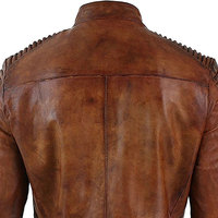 Vestes en cuir pour hommes à prix de gros, nouvelle collection, qualité professionnelle, vestes en cuir unisexes personnalisées