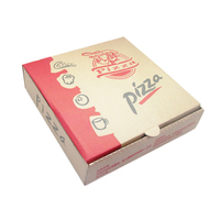Boîtes à pizza personnalisées en carton 100% recyclable. Une nouvelle interprétation de la boîte à pizza classique avec un dimensionnement et une impression sur mesure