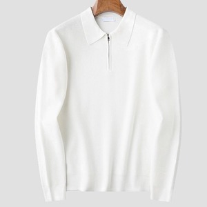 Men Short Sleeve Waffle Knit Streetwear Shirt Quarter Zip Cotton Blend Casual Regular Fit <b>Thermal</b> Pullover <b>Top</b> Quick Dry - Product Image 6