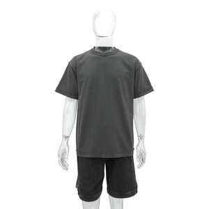 Camiseta de Algodón 100% de 240 g/m² de Alta Calidad OEM con Impresión de Pantalla y Logotipo Personalizado, Tallas Grandes para Hombre - Product Image 5