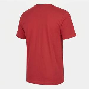 Camisetas de Hombre con Logotipo Personalizado, Rojas, de Alta Calidad, de Algodón y Poliéster, de Secado Rápido, Ropa Urbana, Artículos de Alta Rotación - Product Image 2
