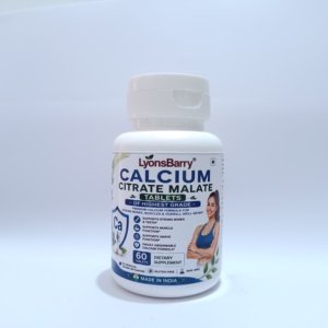 Comprimés de supplément de citrate de calcium malate - Product Image 1
