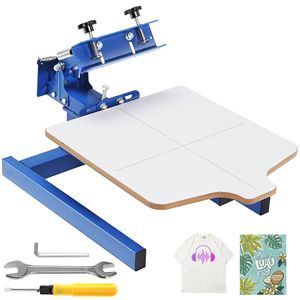Nuova Pressa Serigrafica Monocromatica a 1 Stazione 54x45cm con Doppio Strato di Posizionamento - Product Image 6