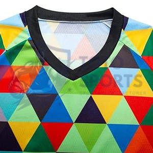 T-shirt de sport respirant pour homme, coupe ajustée, personnalisable avec logo, sublimation, haute qualité, tendance, meilleur service, prix de gros - Product Image 4