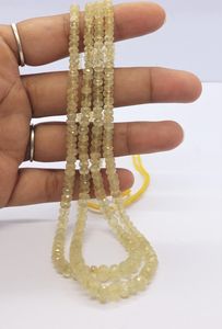 Perles Rondelles Facettées en Aigue-marine Jaune AAA 4-6,5 MM, Perles de Pierre Précieuse Aigue-marine Jaune, Perles Rondelles en Aigue-marine en Vrac de 19 Pouces - Product Image 6