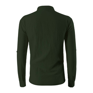 Camisas de Kilt Jacobite para Hombre, Duraderas, de Alta Calidad, Antiarrugas, de Lino/Algodón Escocés, Transpirables, al por Mayor, Precio Bajo - Product Image 4