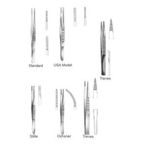 A-1 VERITAS Pince à pansements multiples en acier inoxydable de qualité supérieure Instruments de base Stock disponible ISO & CE approuvé - Product Image 4