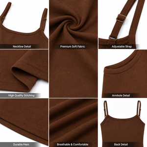 Camiseta sin mangas ligera personalizada para mujer, de secado rápido, transpirable, para gimnasio, fitness, entrenamiento, OEM, ODM, marca privada - Product Image 3