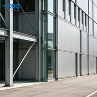 Structure en acier préfabriquée moderne galvanisée à chaud pour le cadre de bâtiments de bureaux et la conception d'appartements en métal à plusieurs étages