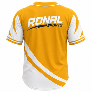 Camisetas de Béisbol y Sóftbol de Invierno Estampadas OEM, Diseño Personalizado Unisex para Hombre, 100% Poliéster, Venta al Por Mayor - Product Image 2