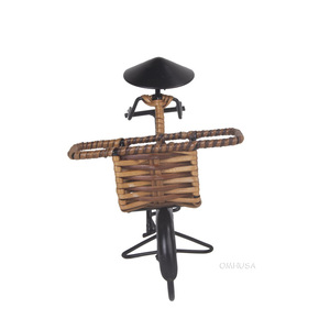 ที่ใส่บัตรสไตล์เอเชียโบราณผสมผสานความทันสมัย ทำด้วยมือจากโลหะ ตกแต่งโต๊ะทำงาน ใช้โชว์นามบัตร ไอเดียของขวัญ ขนาด 17x10.5x15 ซม. - Product Image 4