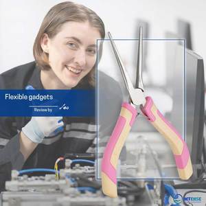 Mini Alicates de Punta Fina de Acero Inoxidable de 6 Pulgadas Rectos con Mango Ergonómico para Joyería y Trabajos con Alambre - Product Image 3