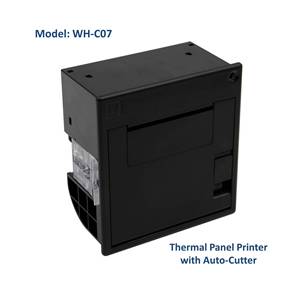 Imprimante thermique à panneau de 80 mm (3 pouces) WH-C07 avec coupe-papier automatique et ports RS232 TTL parallèles USB - Product Image 2